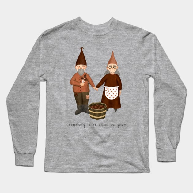 Gnomes in Love Long Sleeve T-Shirt by annyamarttinen